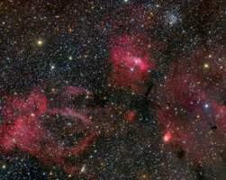 Bubble Nebula Area