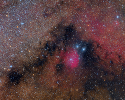 IC1284 / Vdb118 / Vdb119 /Sh2-35 / M24 in Sagittarius