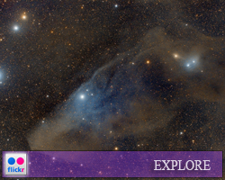 IC4592 - The Blue Horsehead Reflection Nebula
