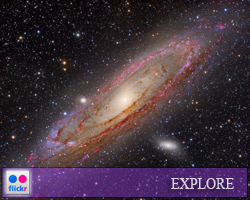 M31 - The Great Andromeda Galaxy - HII Area Enhanced