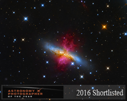M82 - Starburst Galaxy with a Superwind