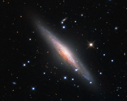 NGC 2683 Edge-On Spiral Galaxy